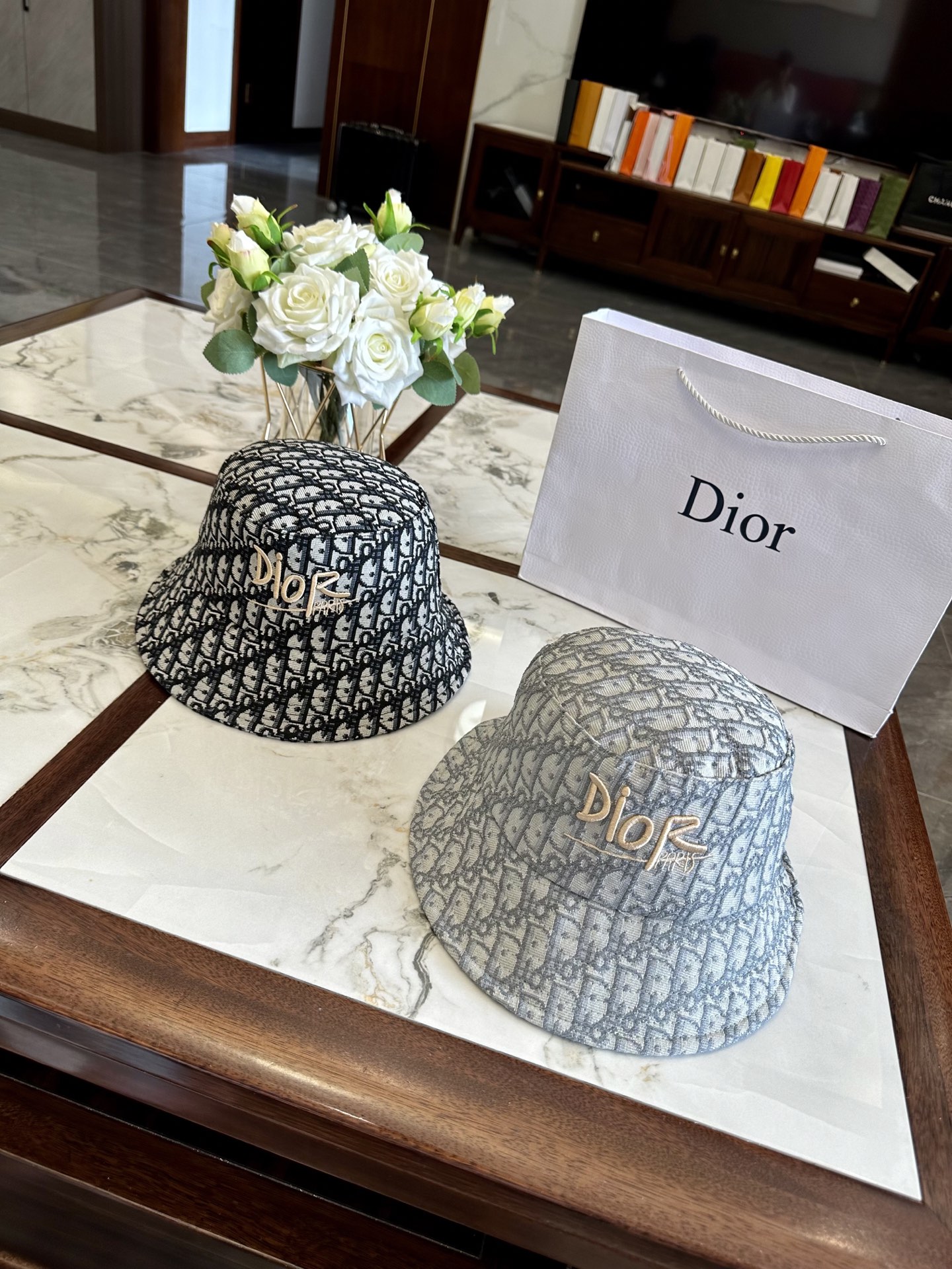 dior hat model 57